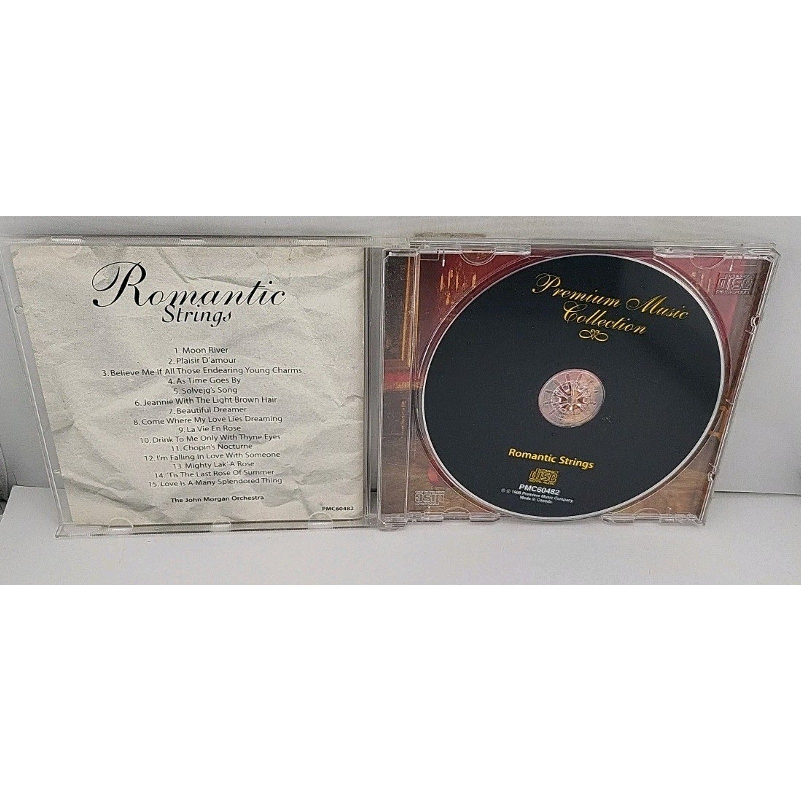 Romantic Strings by Various (CD, 1998)