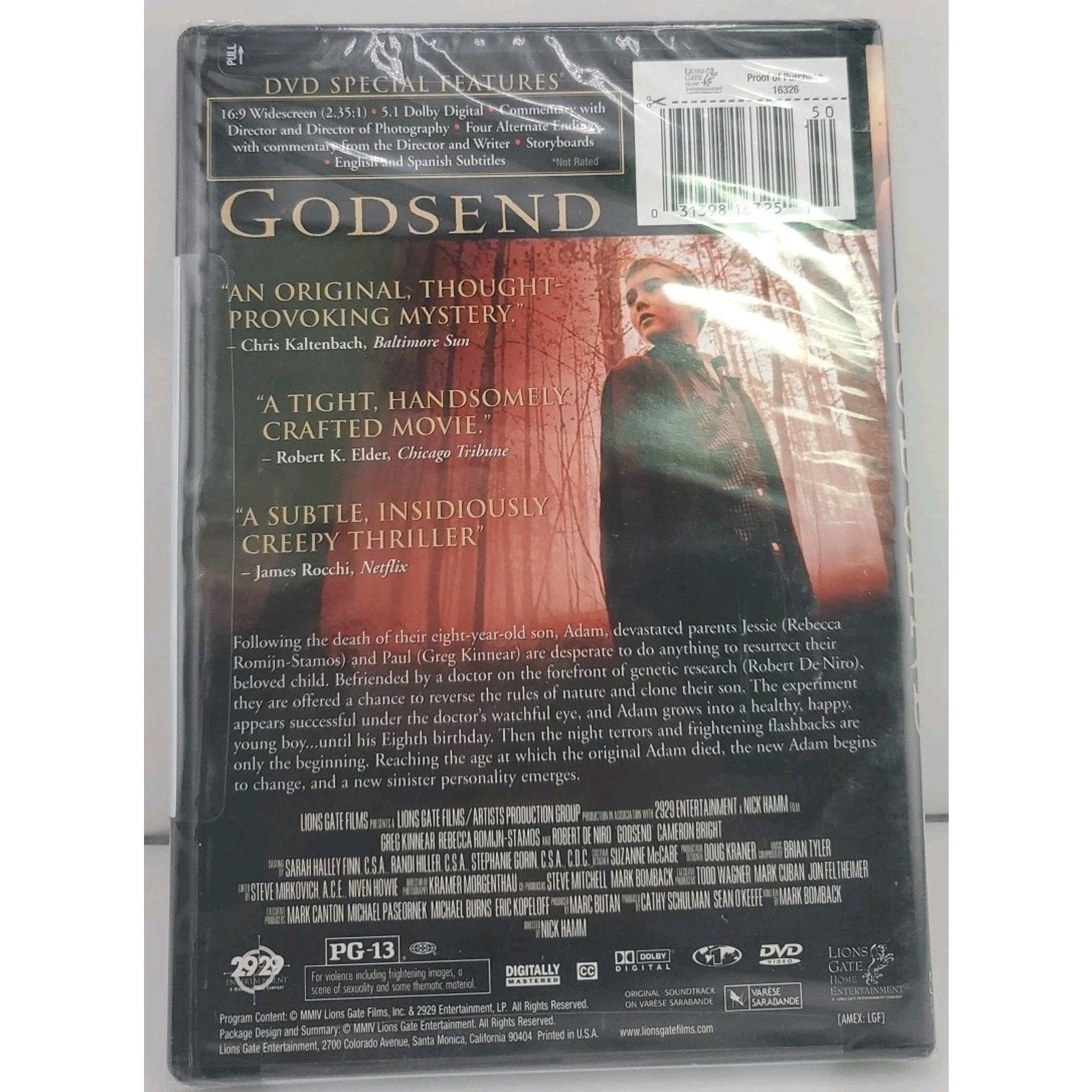 Godsend (DVD, 2004) *Brand New*