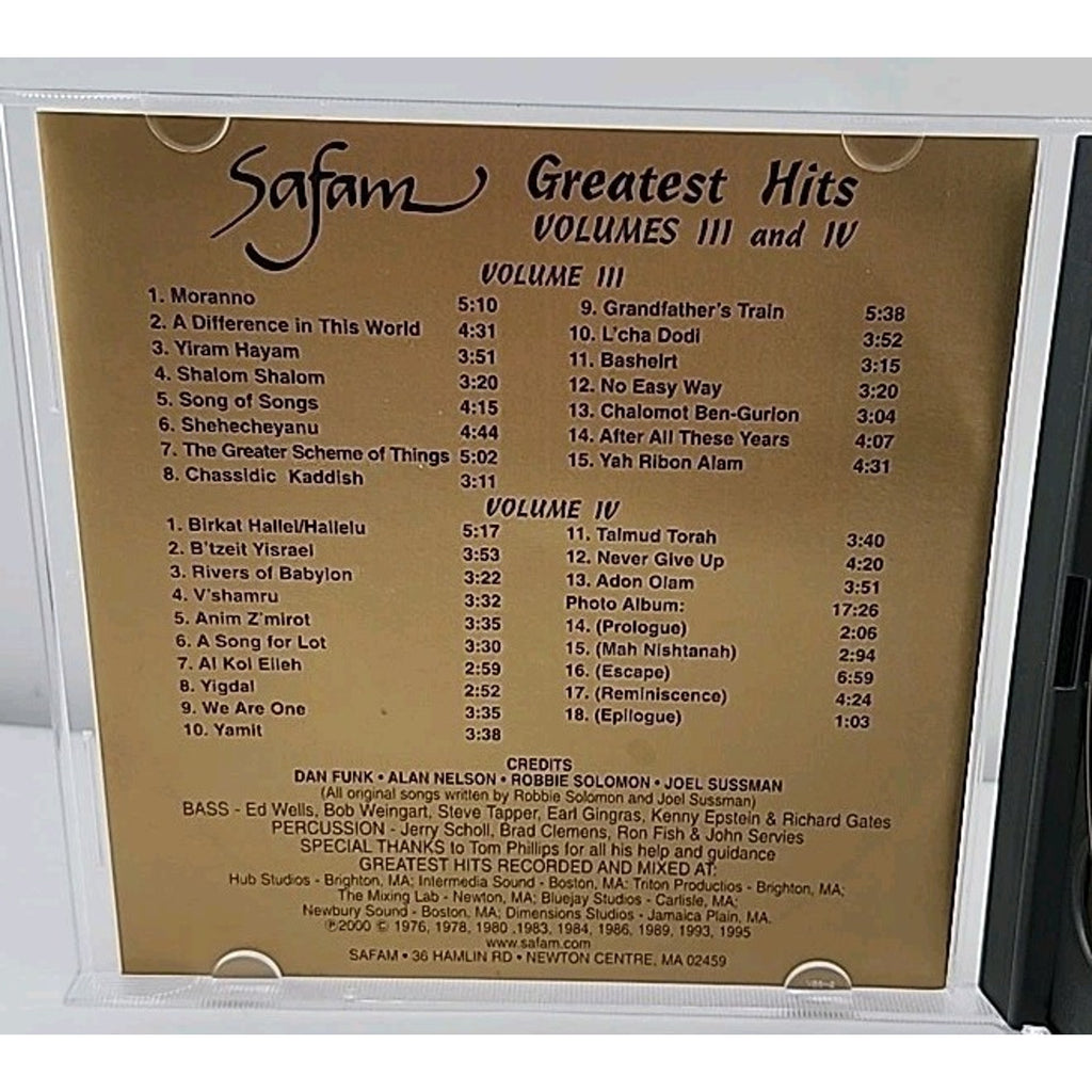 Safam: Greatest Hits Vol III And IV (2 CDs)