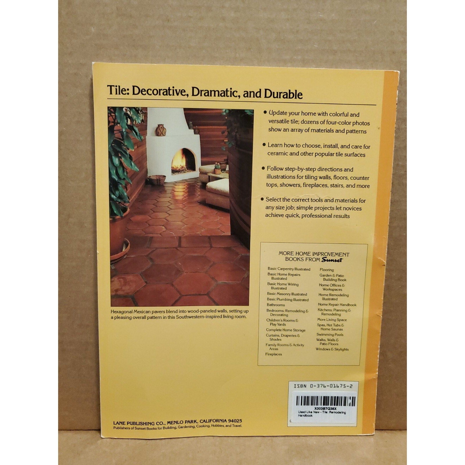 Tile: Remodeling Handbook - Paperback By Sunset Books