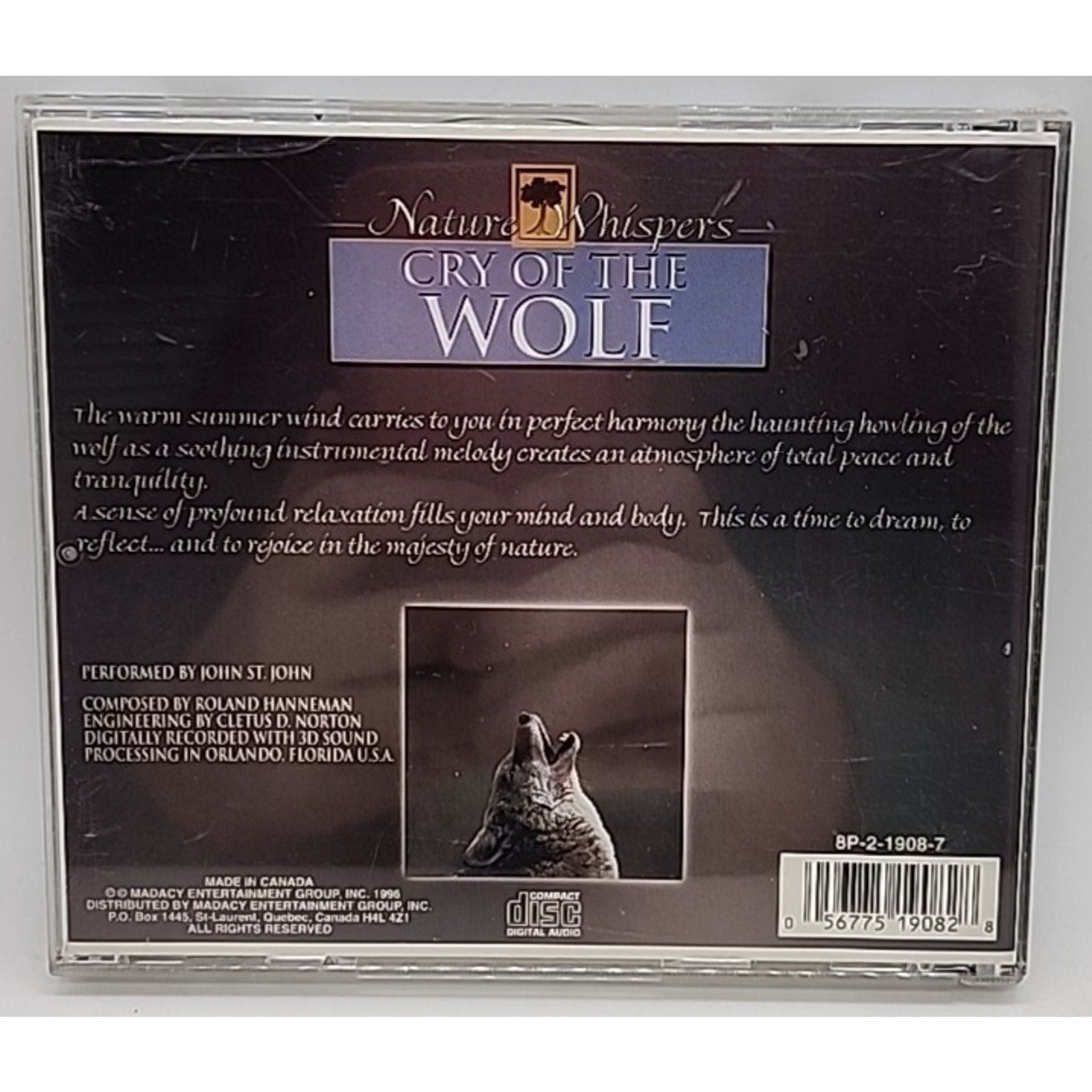 Nature Whispers Cry Of The Wolf (CD)