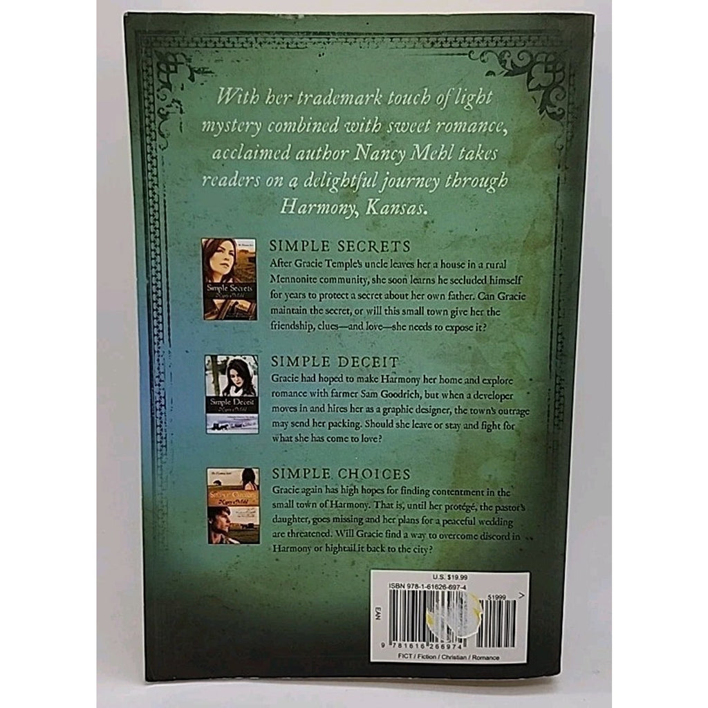 Harmony Trilogy by Nancy Mehl (2012, Trade Paperback)