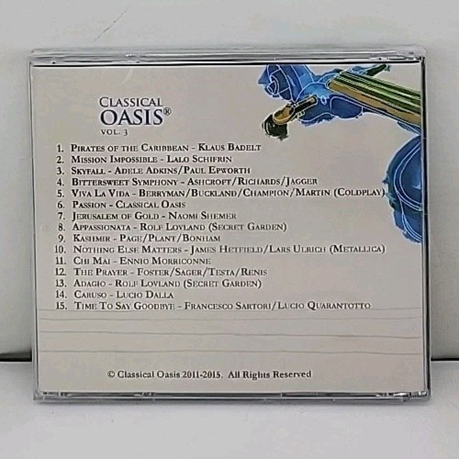 Classical Oasis VOL. 3 CD Music Students Light Classical Music Versions *New*