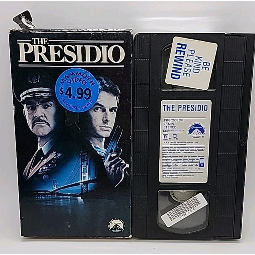 The Presidio (VHS, 1988)