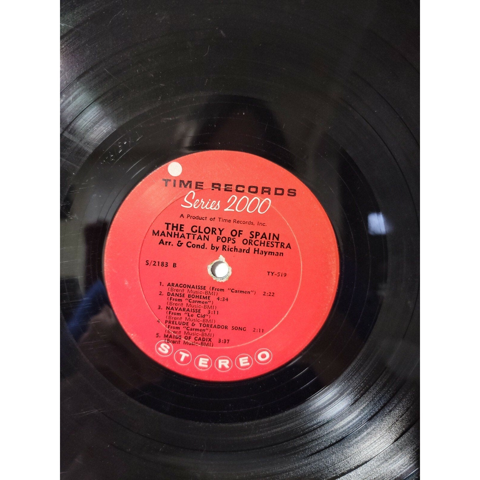 Manhattan Pops Orchestra - The Glory Of Spain (Vinyl)