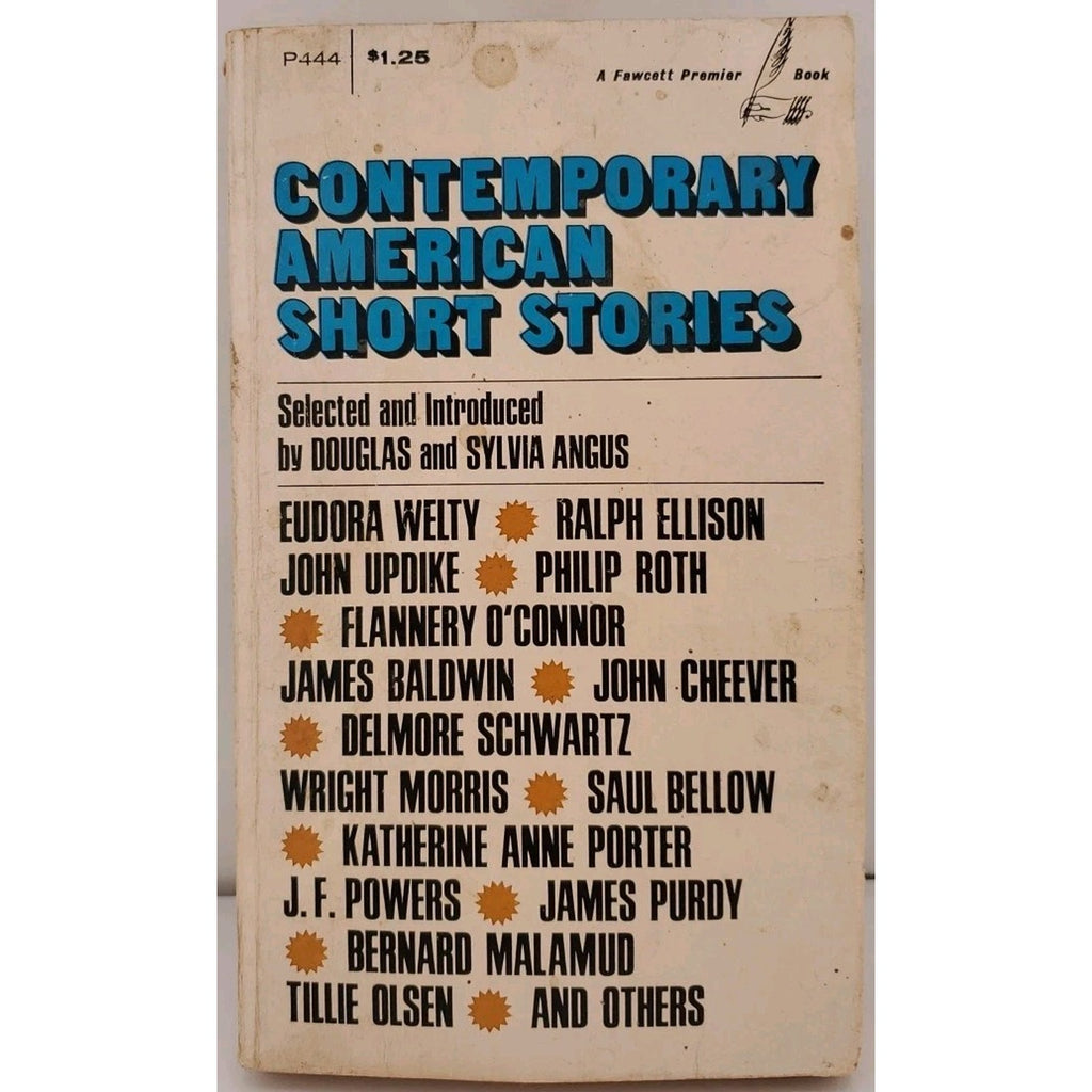 Contemporary American Short Stories by Douglas and Sylvia Angus - PB book 1967