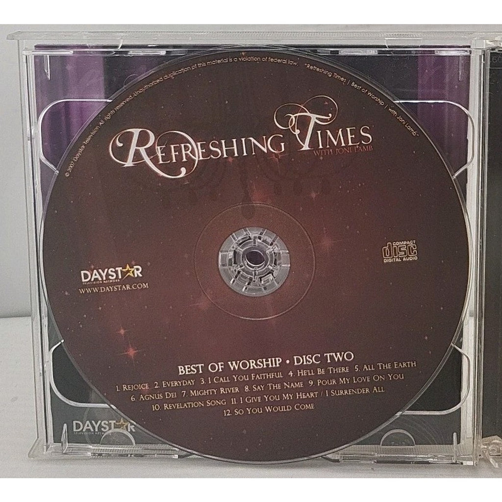 Refreshing Times with Joni Lamb - Best of Worship Music - CD