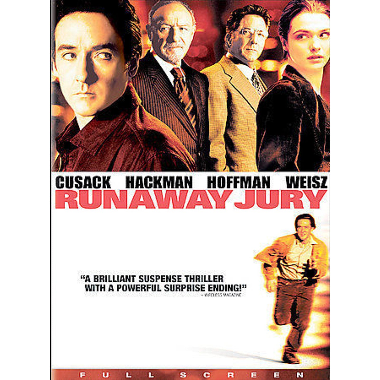 Runaway Jury (DVD, 2004, Full Screen)
