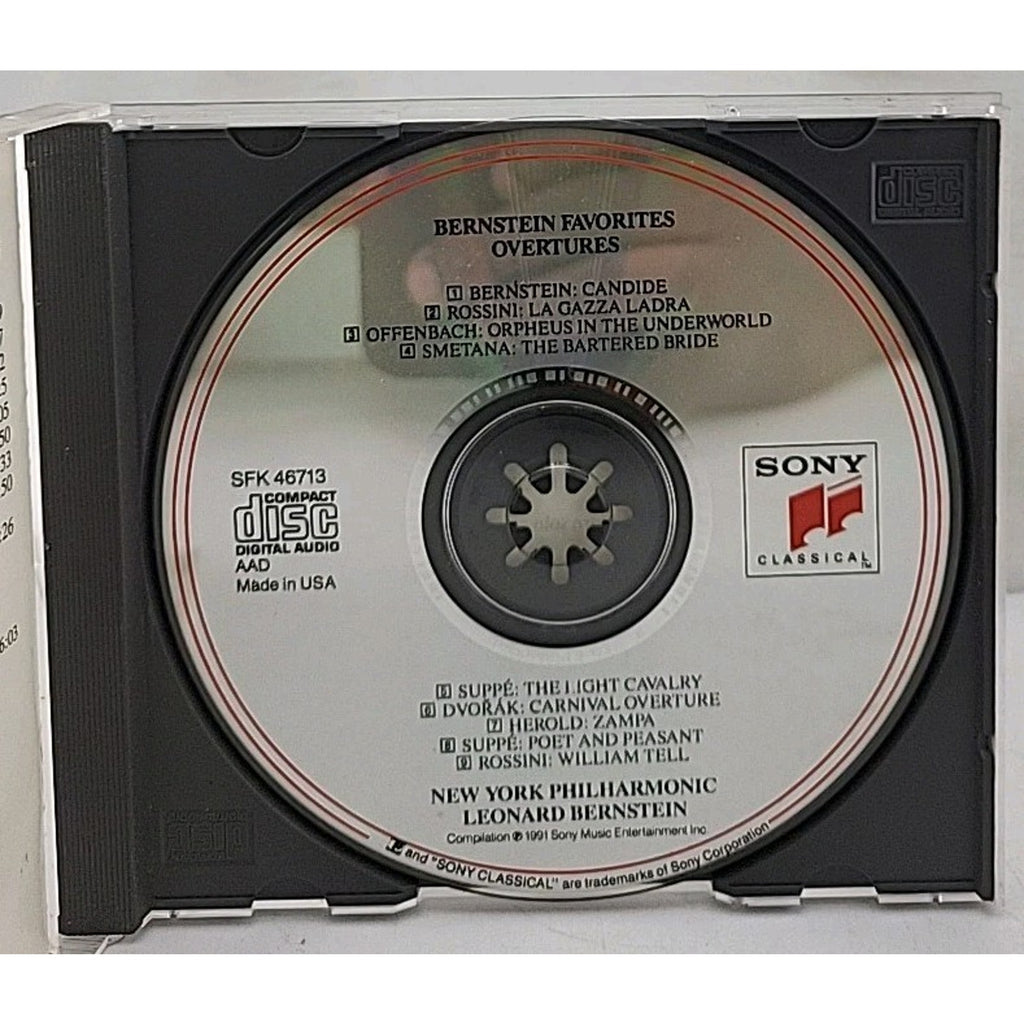 Bernstein Favorites by New York Philharmonic / Bernstein (CD, 2009)