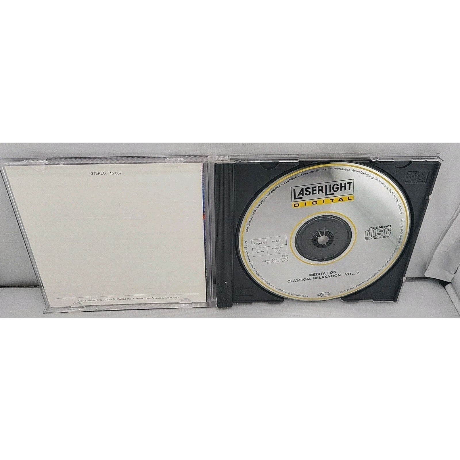 Vol. 2 Classical Relaxation by Meditation (CD, 1991)