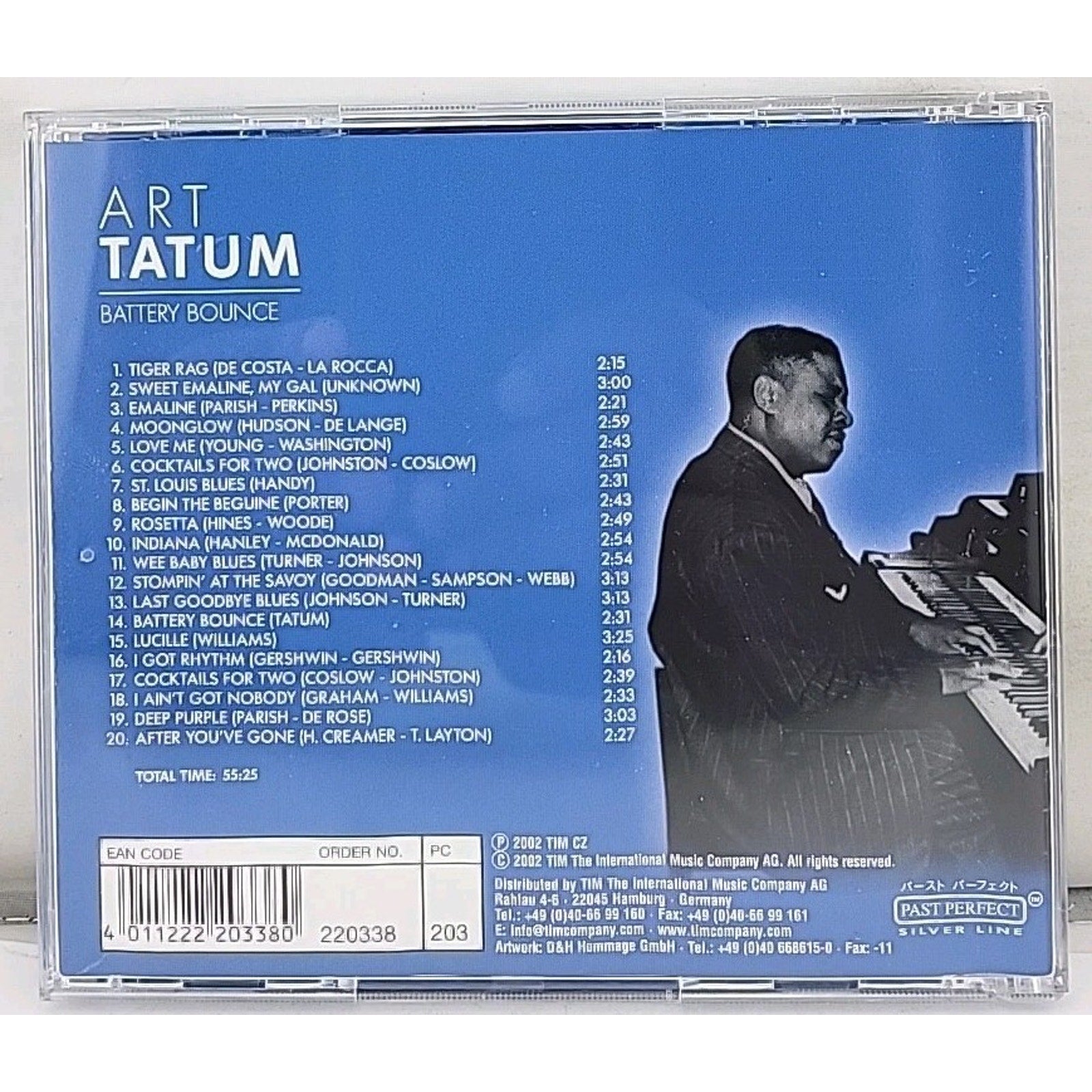 Art Tatum Battery Bounce CD German Import HTF OOP 20 Tracks
