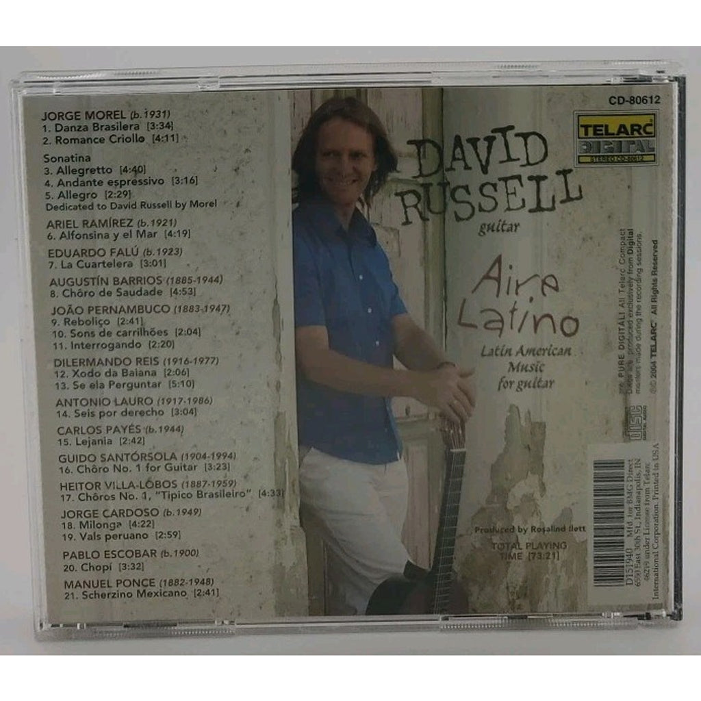 Aire Latino by David Russell (CD, 2004)