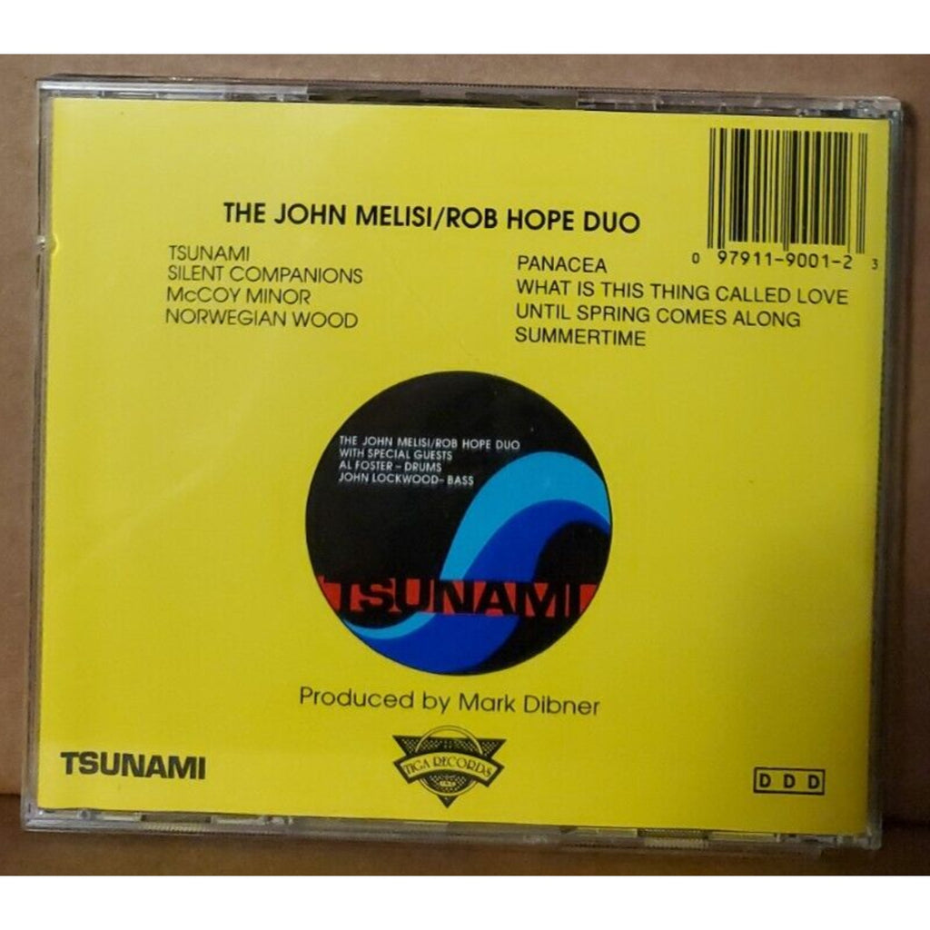 JOHN MELISI /ROB HOPE DUO - Tsunami (CD)