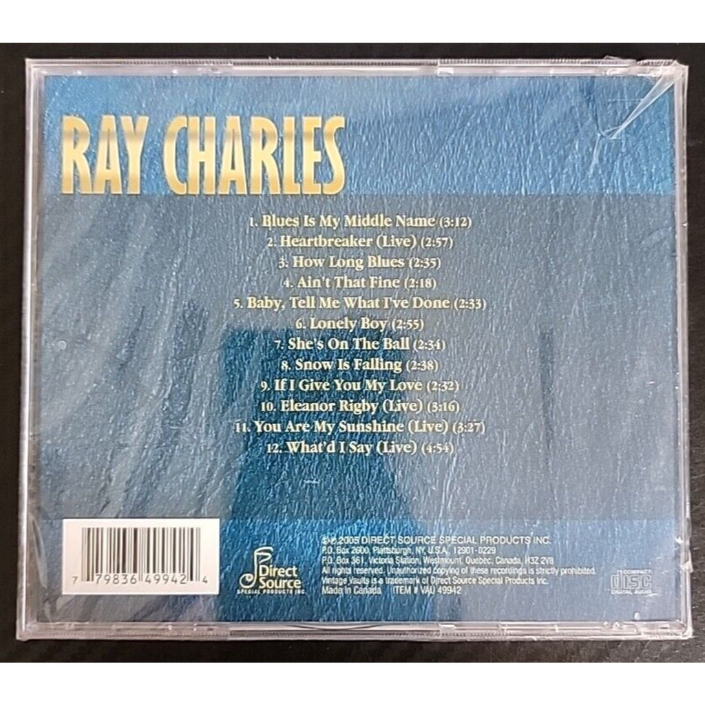 Ray Charles - Vintage Vaults Vol 2 CD *Brand New*