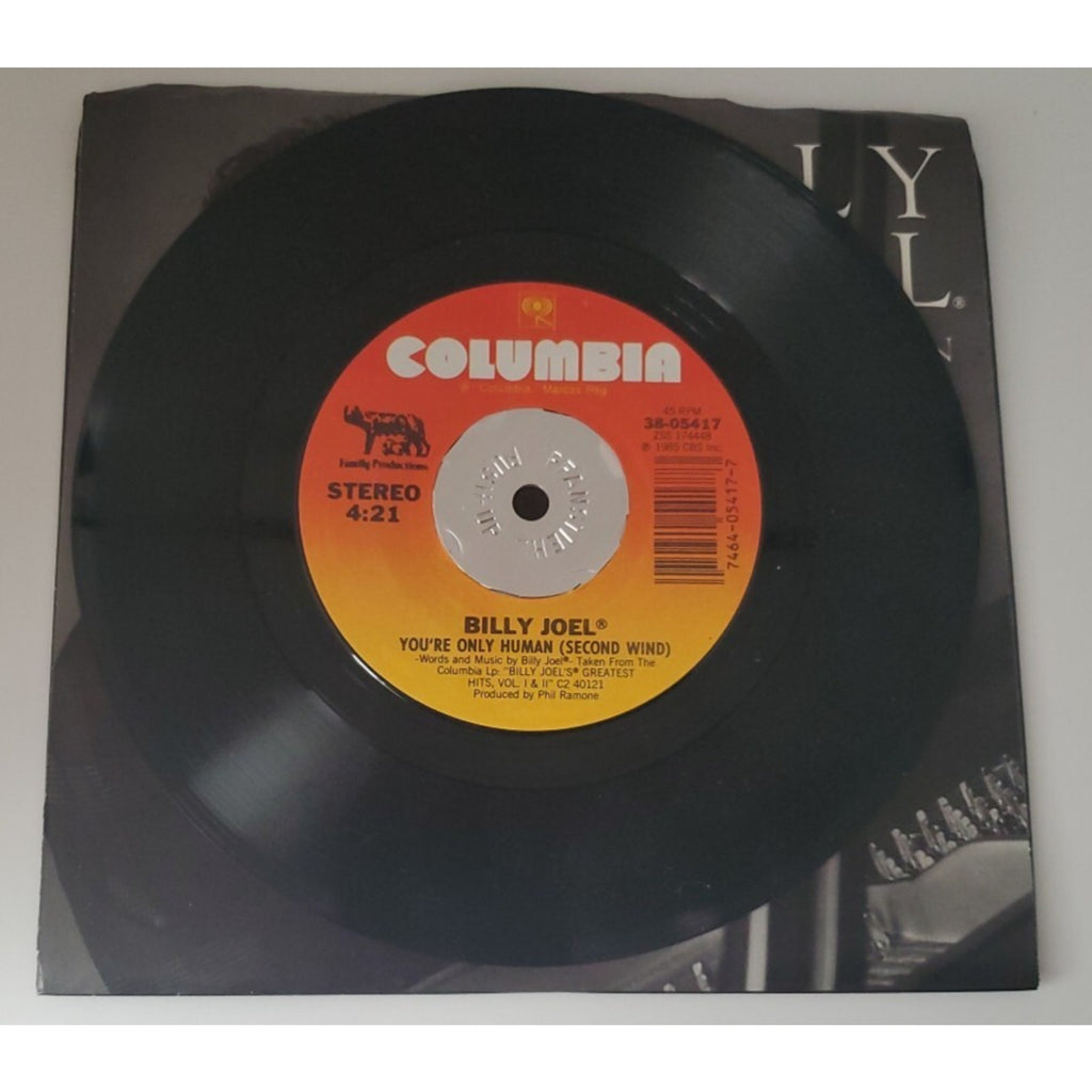 Billy Joel You're Only Human (Second Wife) (Record)