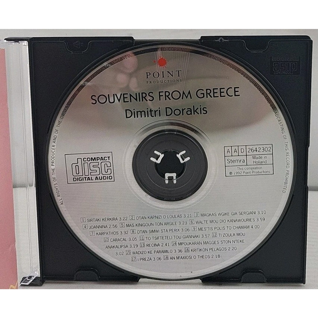 Souvenirs from Greece - Audio CD