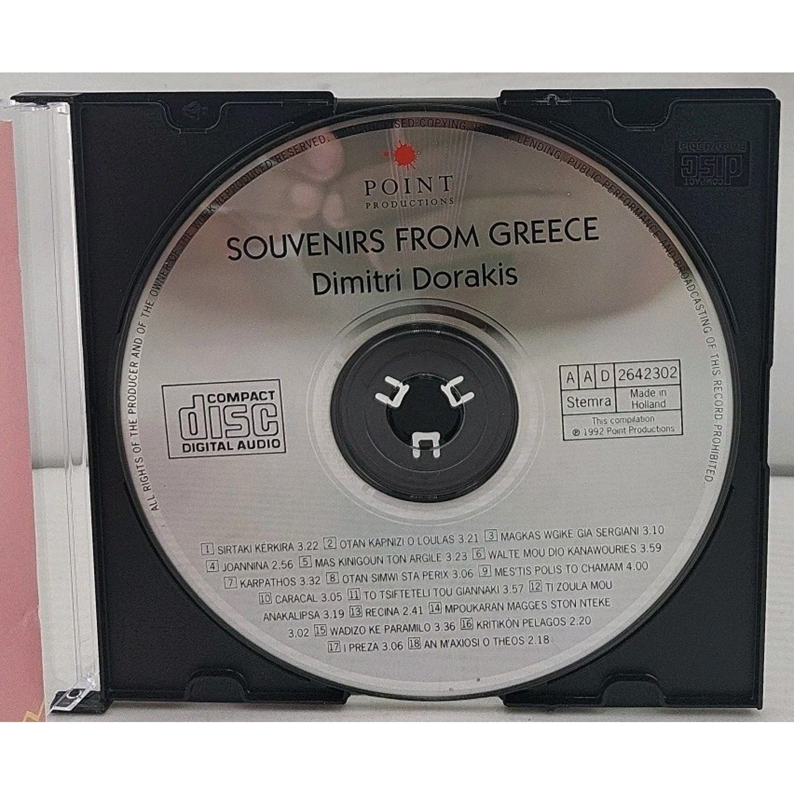 Souvenirs from Greece - Audio CD