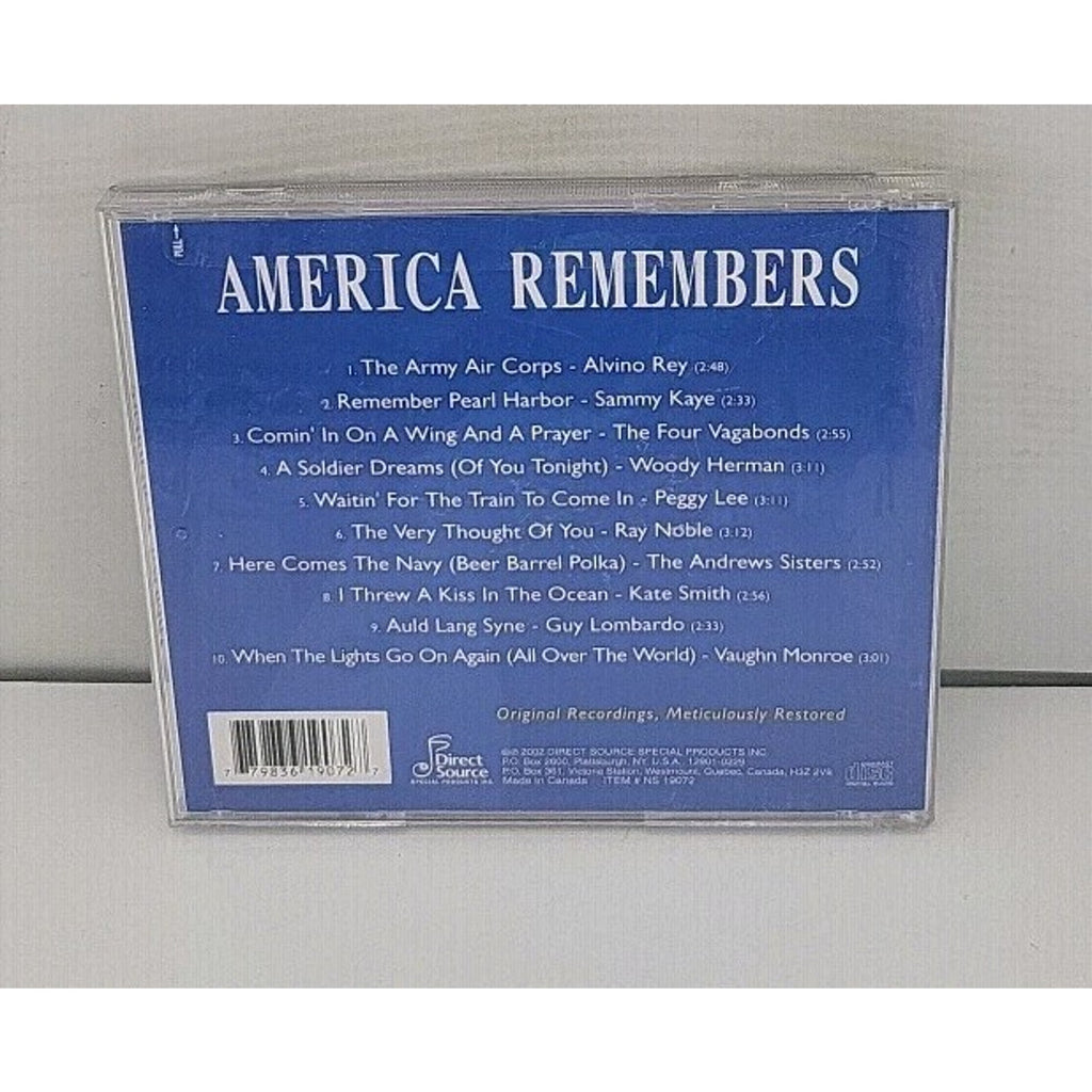 America Remembers by Various Artists (CD, Direct Source)