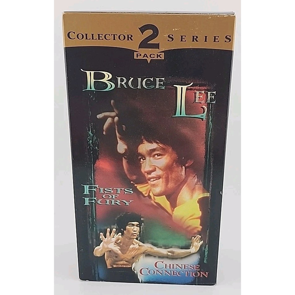 Bruce Lee VHS Collector Series 2 Pack Fists of Fury Chinese Connection