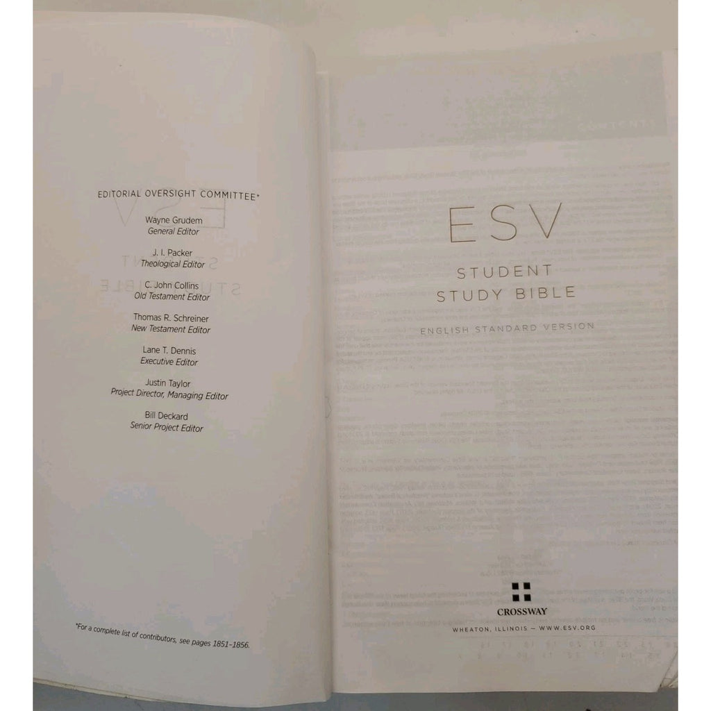 ESV Student Study Bible English Standard Version