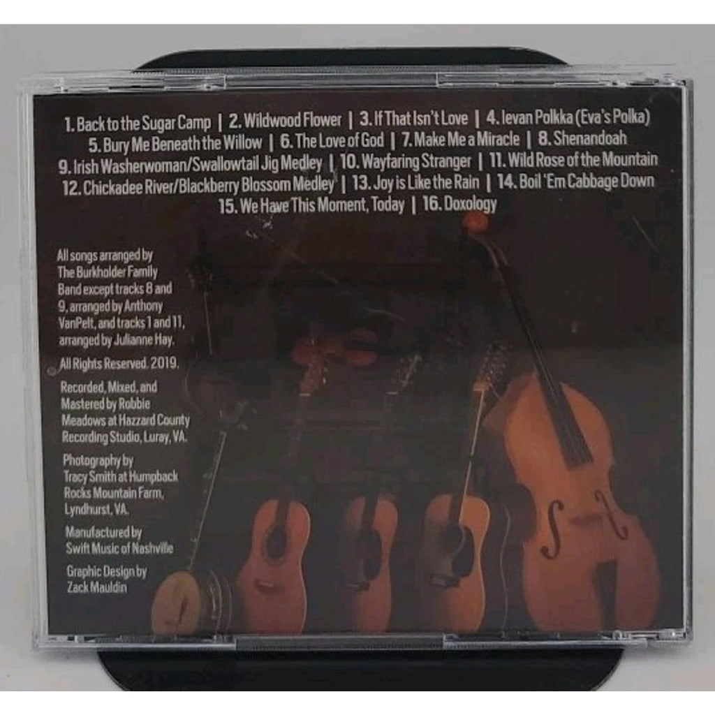 Homegrown Harmony CD - The Burkholder Family Band