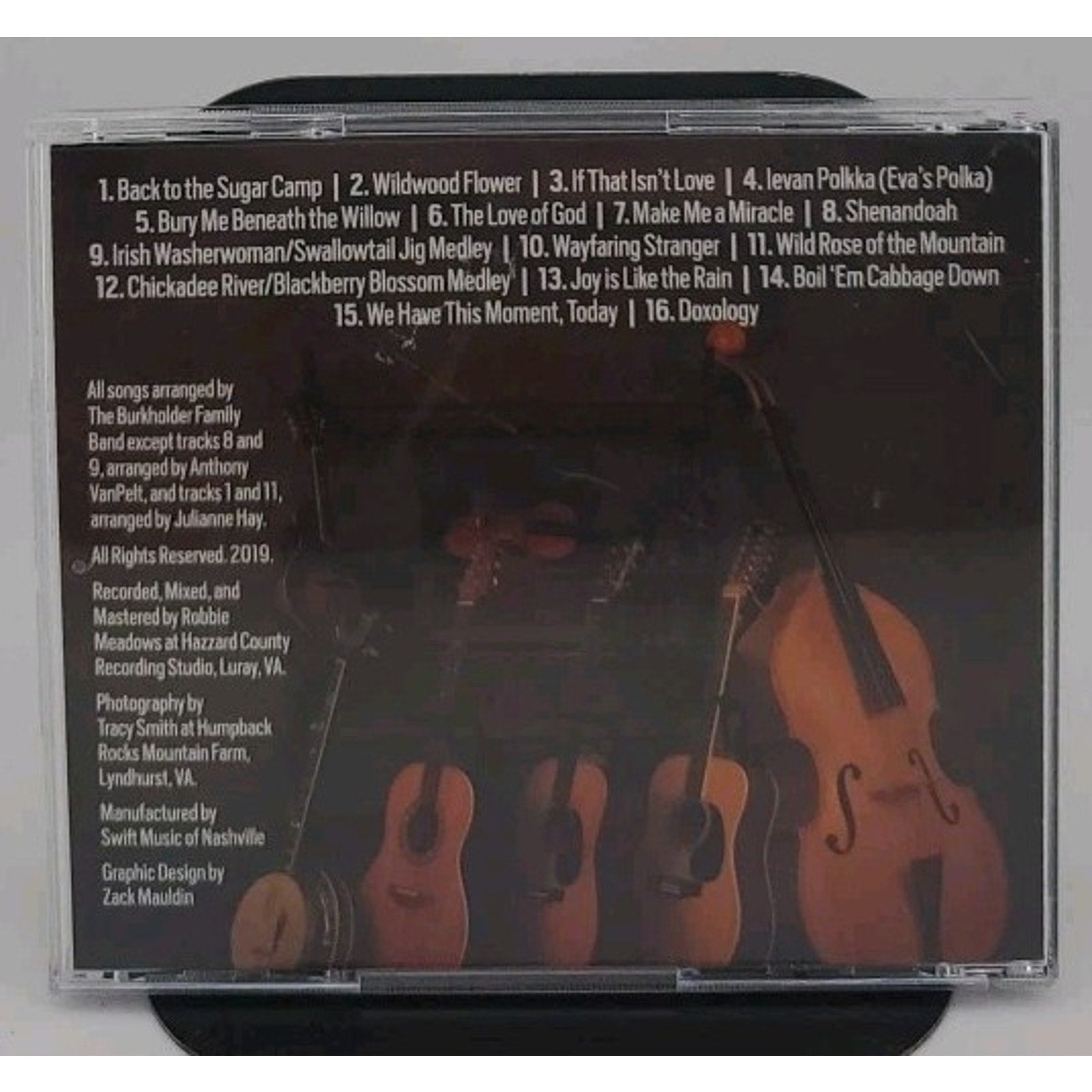 Homegrown Harmony CD - The Burkholder Family Band