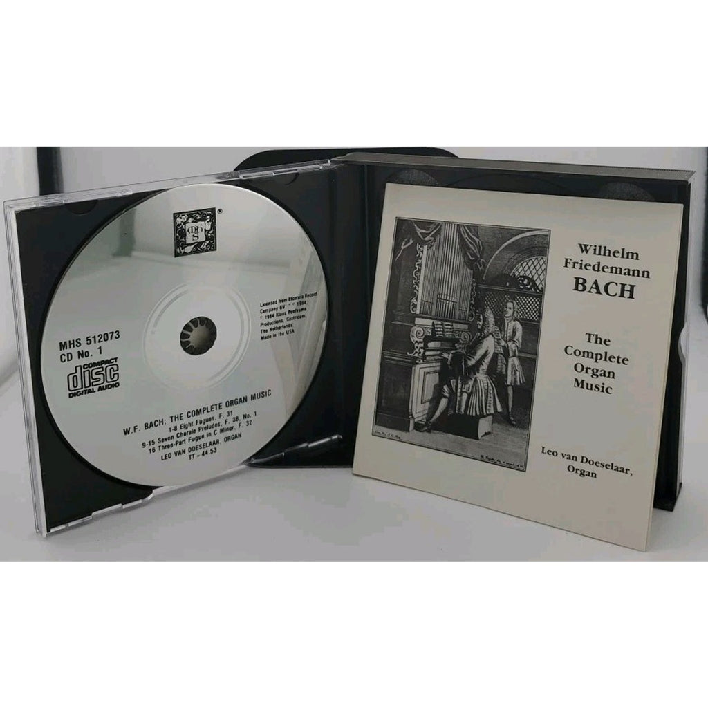 Wilhelm Friedmann Bach - The Complete Organic Music 2 CD