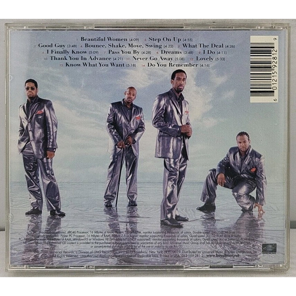 Nathan Michael Shawn Wanya by Boyz II Men (CD, 2000)