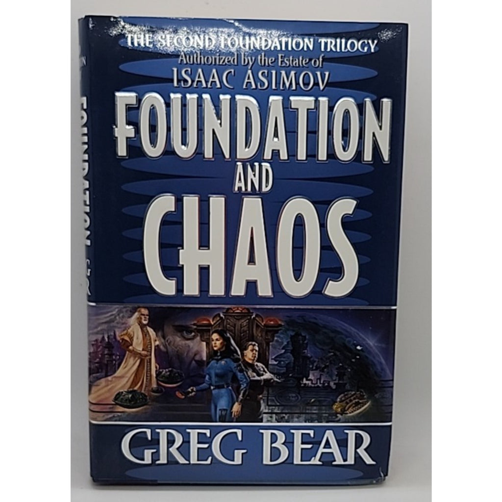Foundation and Chaos by Greg Bear (1998, Hardcover)