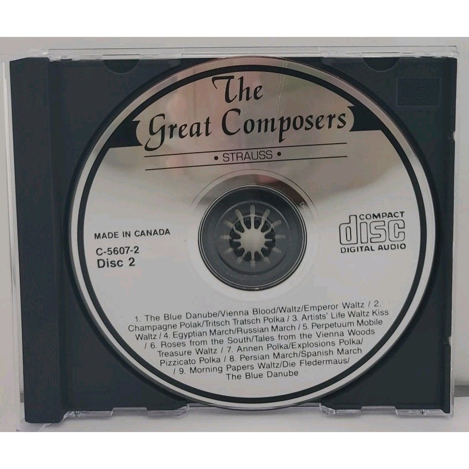 Strauss the Great Composers Vol. 2 CD