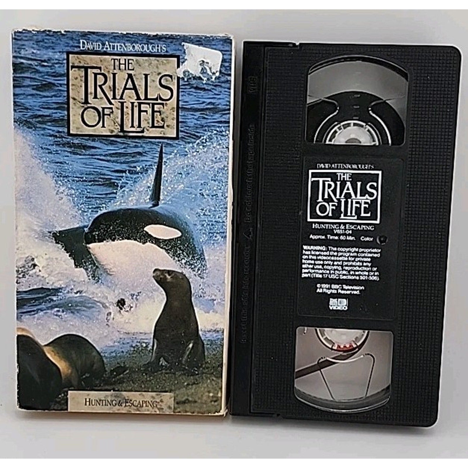 The Trials Of Life Hunting & Escaping (VHS)