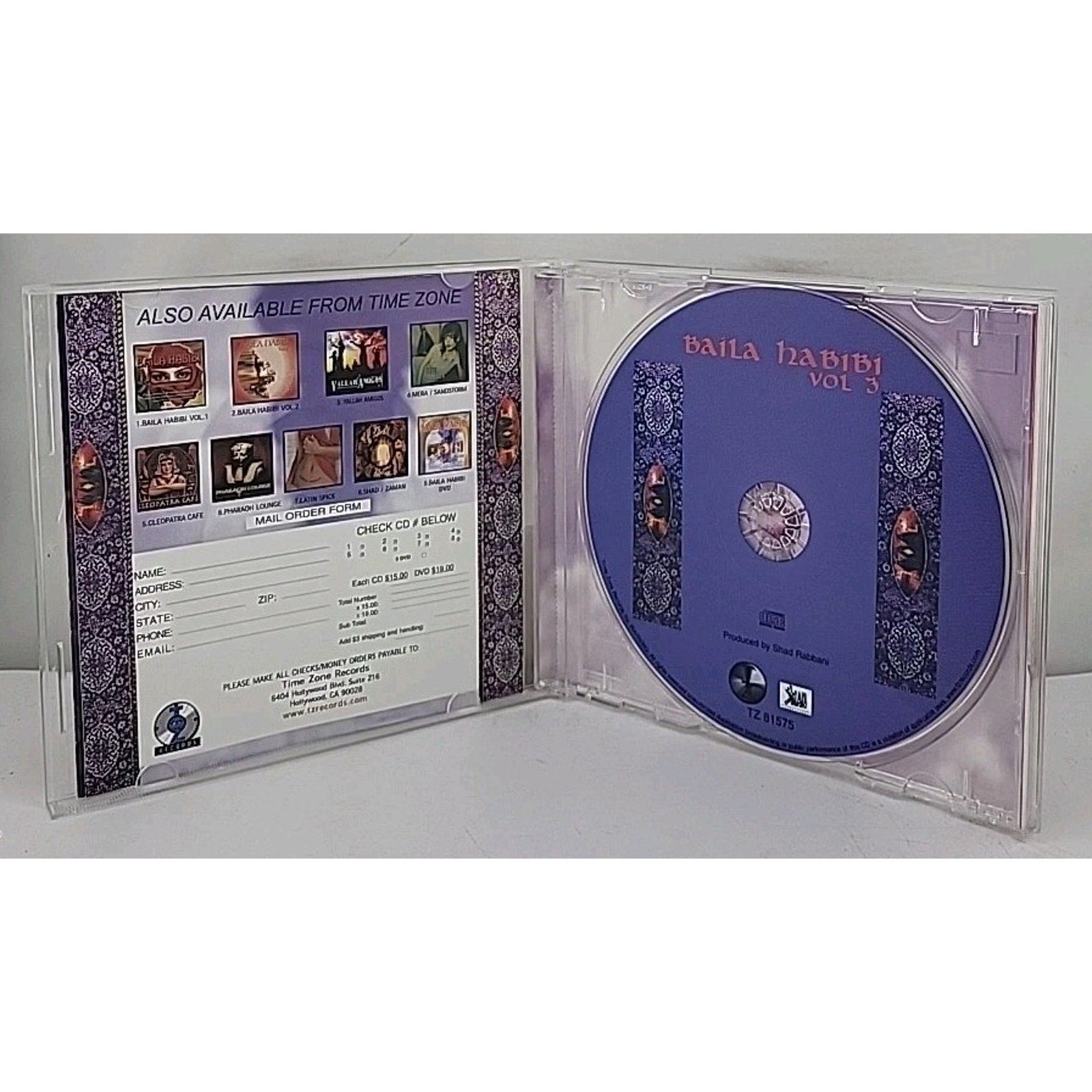 Vol. 3 Baila Habibi by Baila Habibi (CD, 2003)