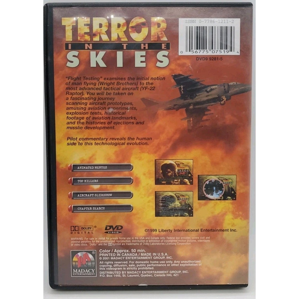 Terror in the Skies V Flight Testing (DVD)