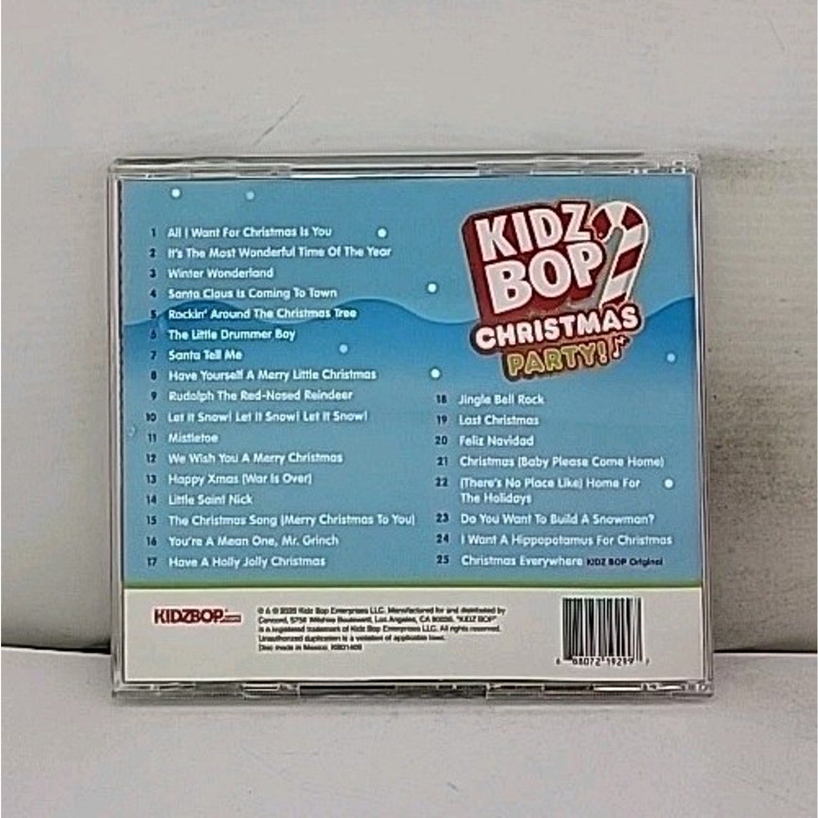 Kidz Bop Christmas Party CD Album