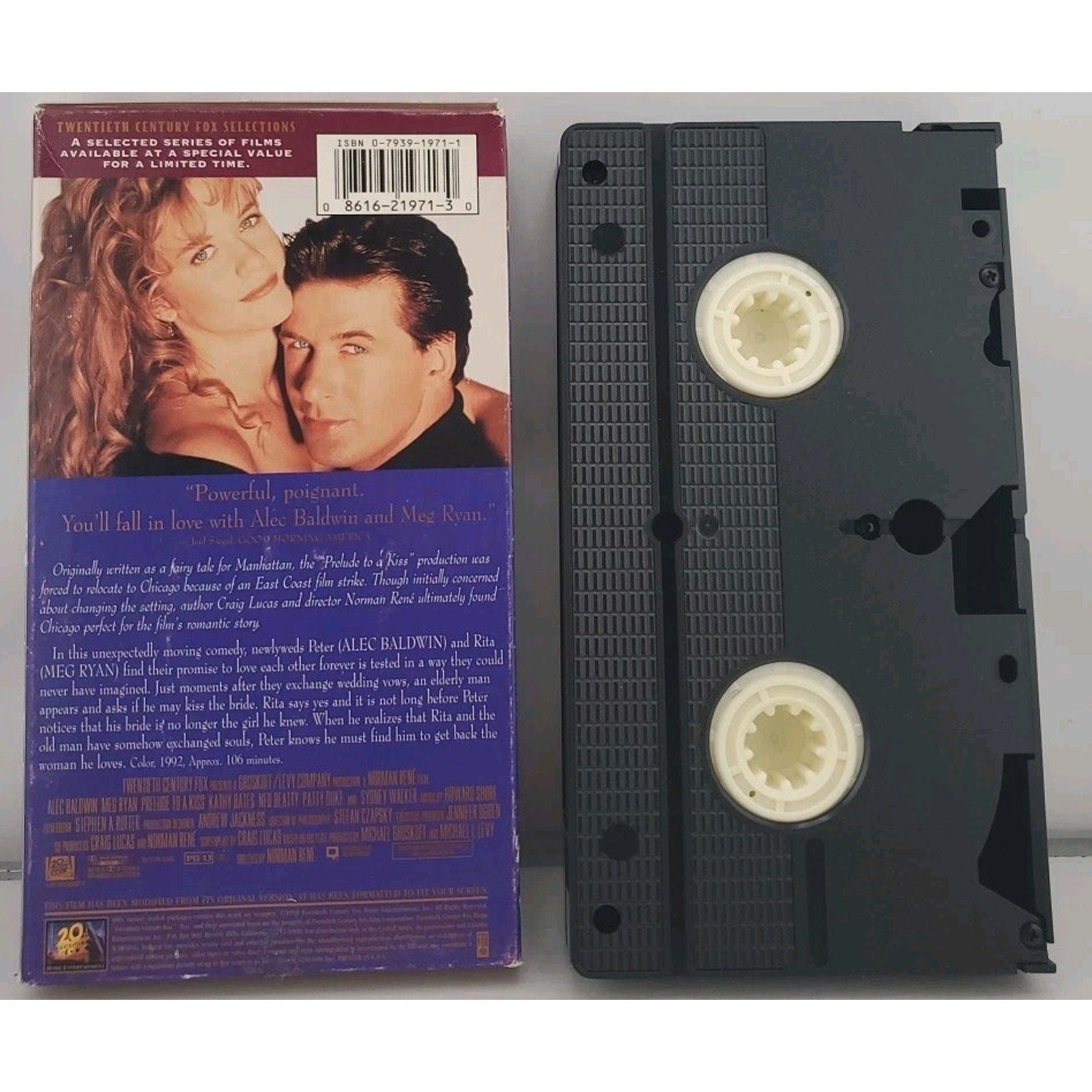 Prelude to a Kiss (VHS, 1995)