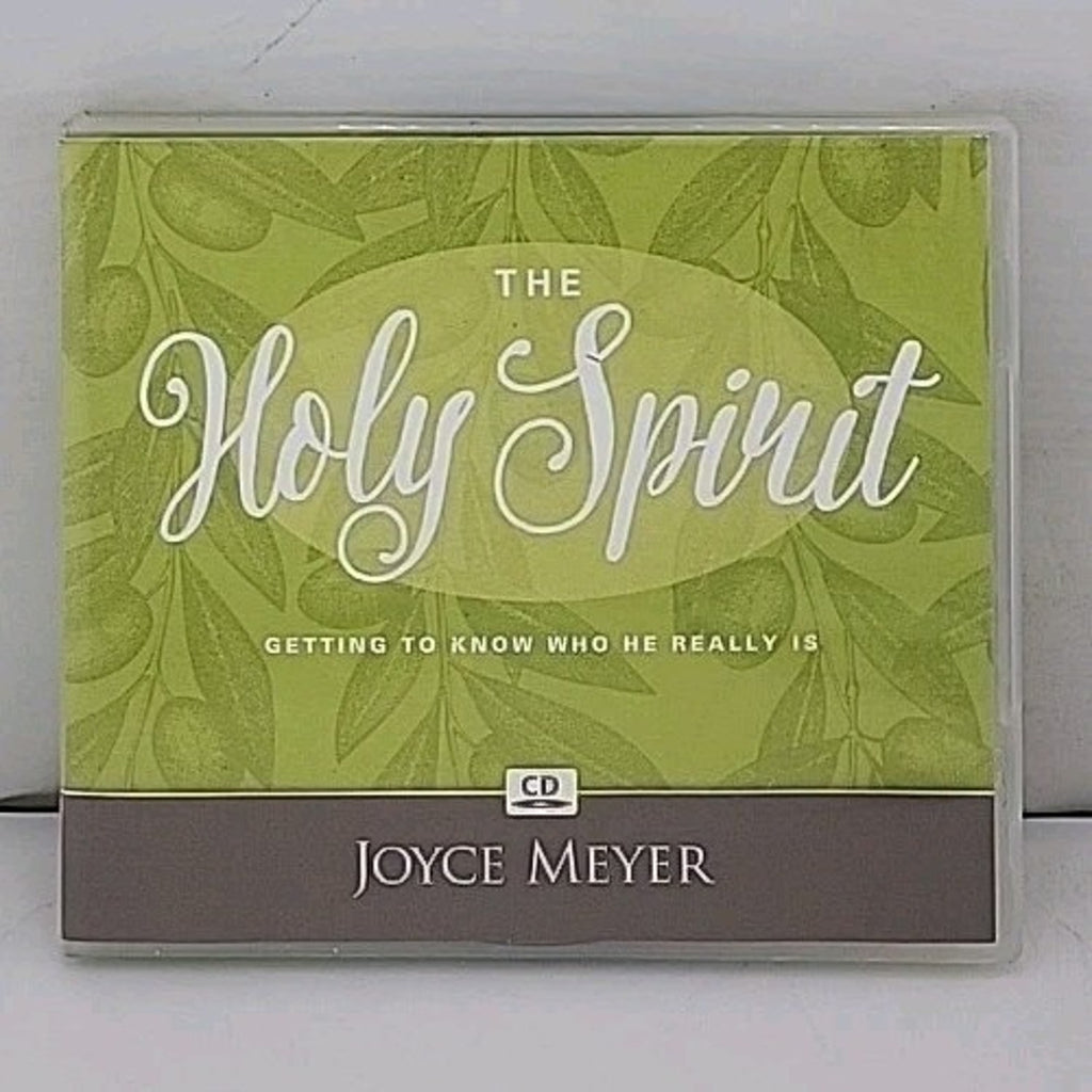 The Holy Spirit by Joyce Meyer (2016, 4 CD Set) Audiobook