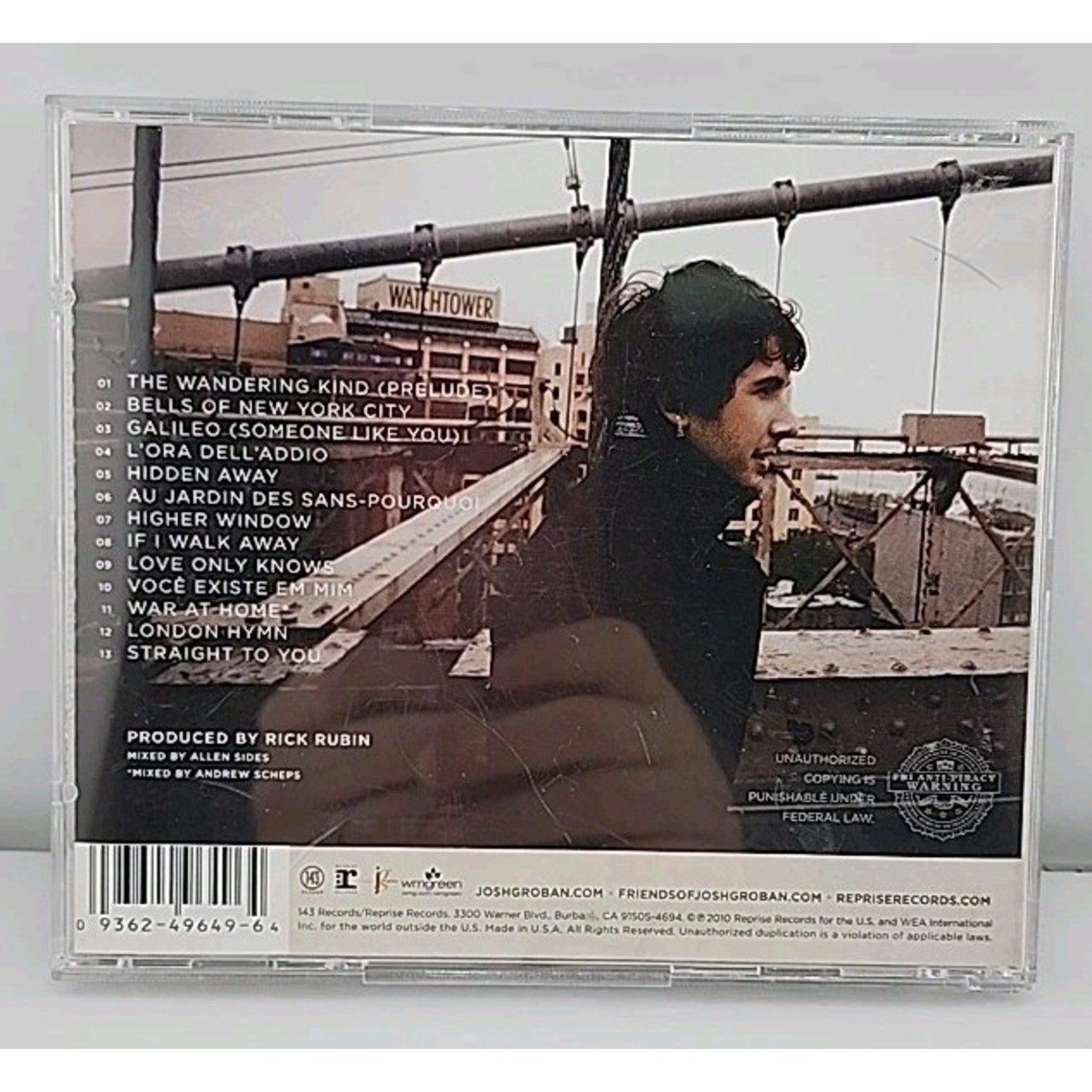Illuminations by Groban, Josh (CD, 2010)