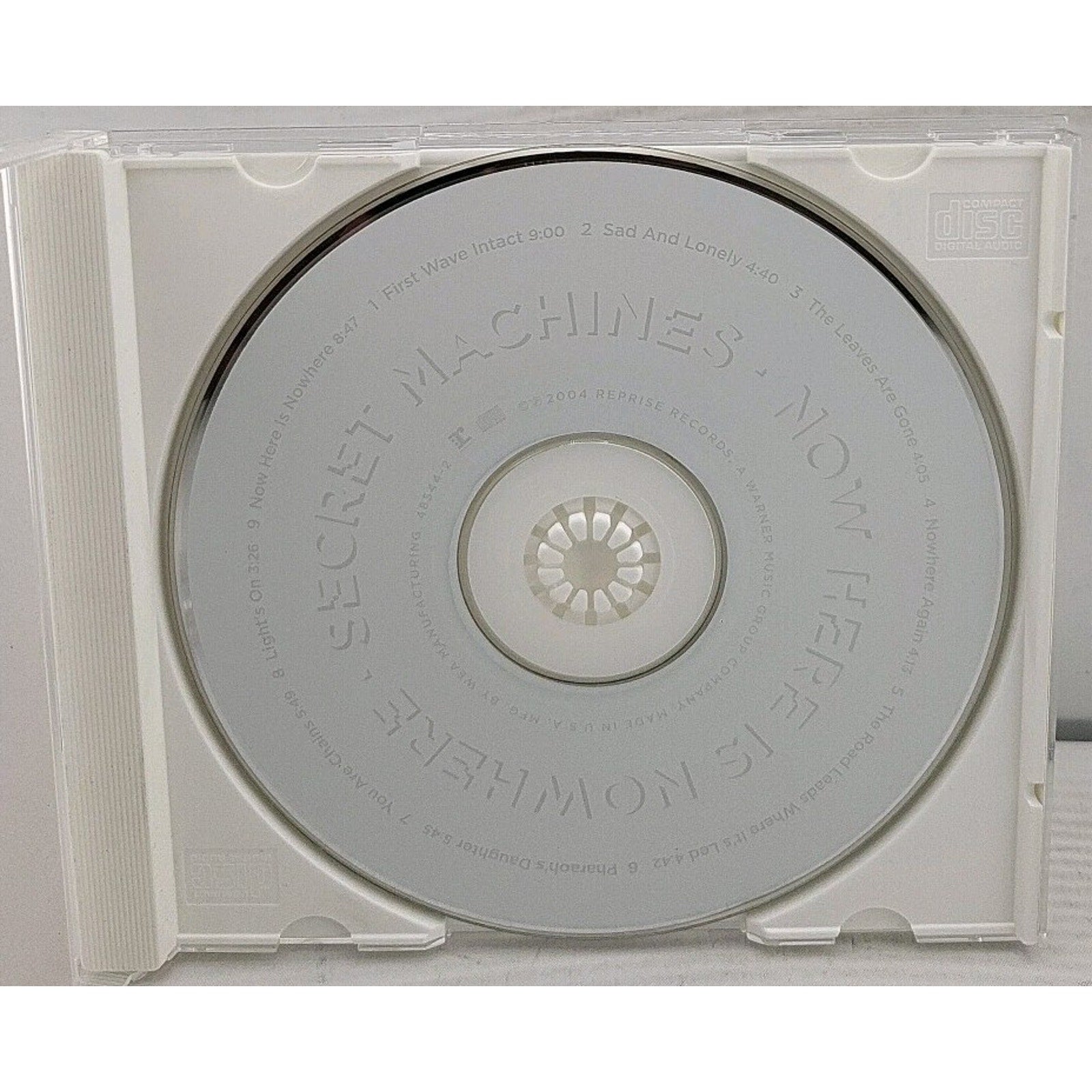 Now Here Is Nowhere by Secret Machines (CD, May-2004, Reprise)