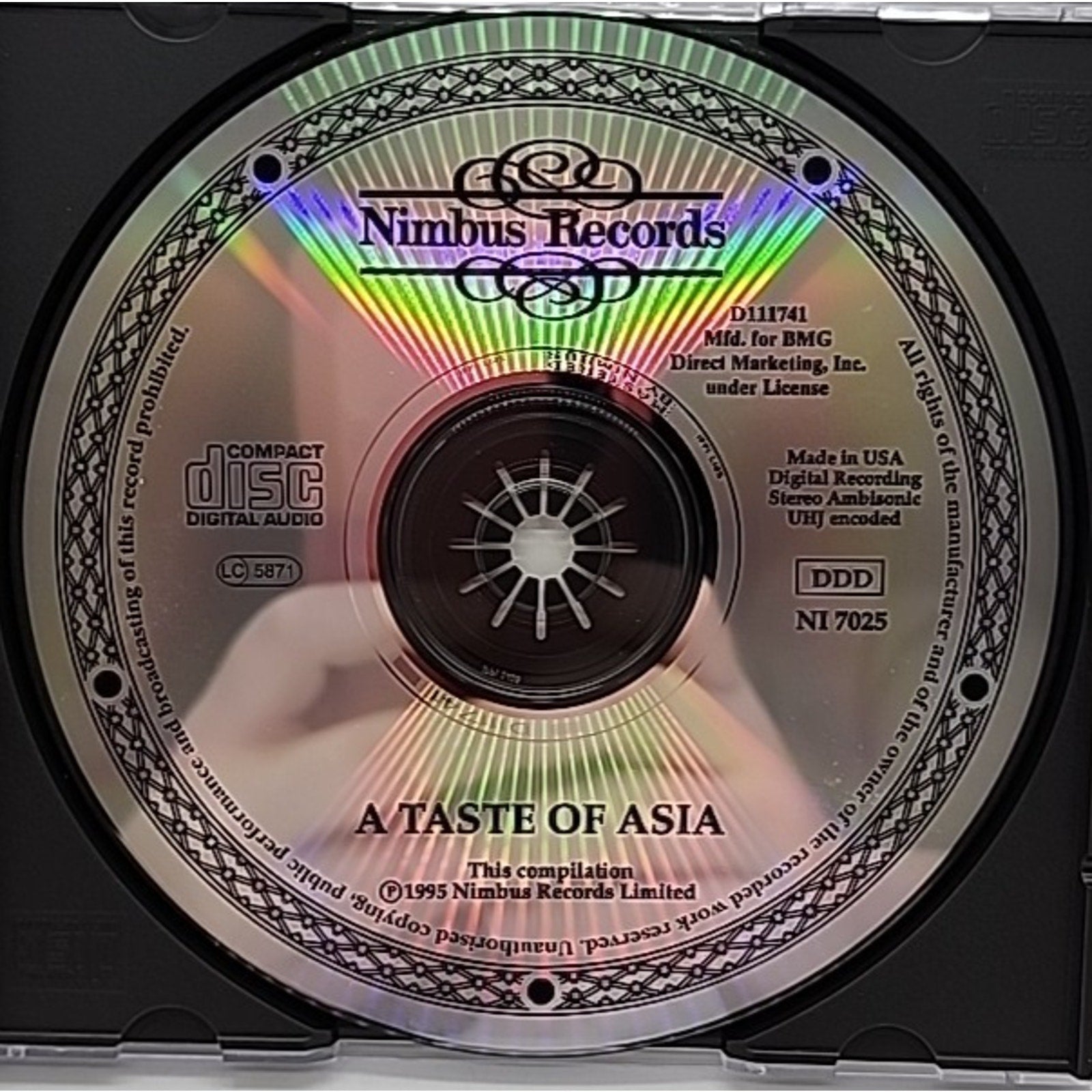 Taste of Asia by Various (CD, 1995)