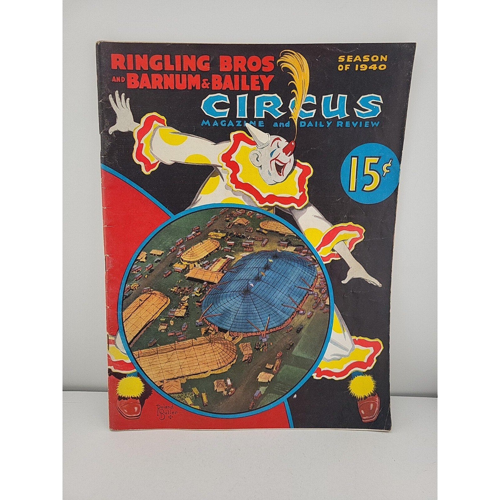 1940 Ringling Bros. and Barnum & Bailey Circus Magazine & Daily Review
