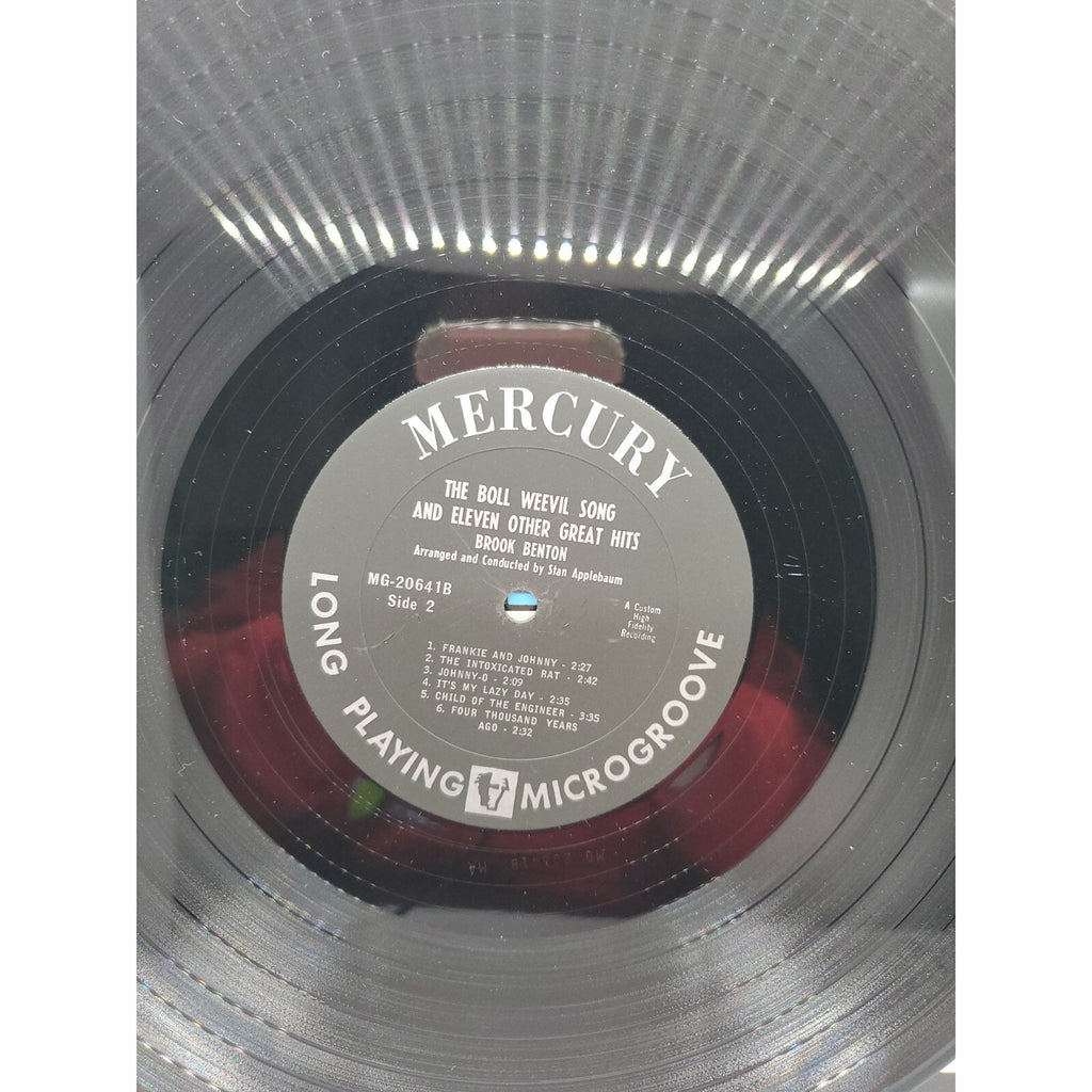 Brook Benton: The Boll Weevil Song and 11 other great Hits (Record)