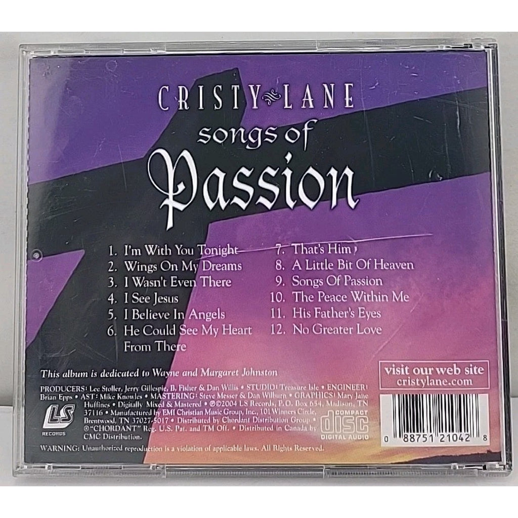 Songs of Passion by Cristy Lane (CD, 2005)