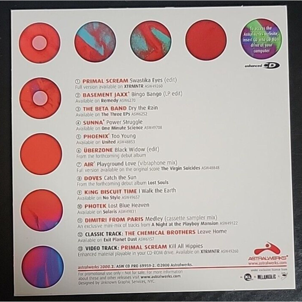 Astralwerks 2000.2 CD