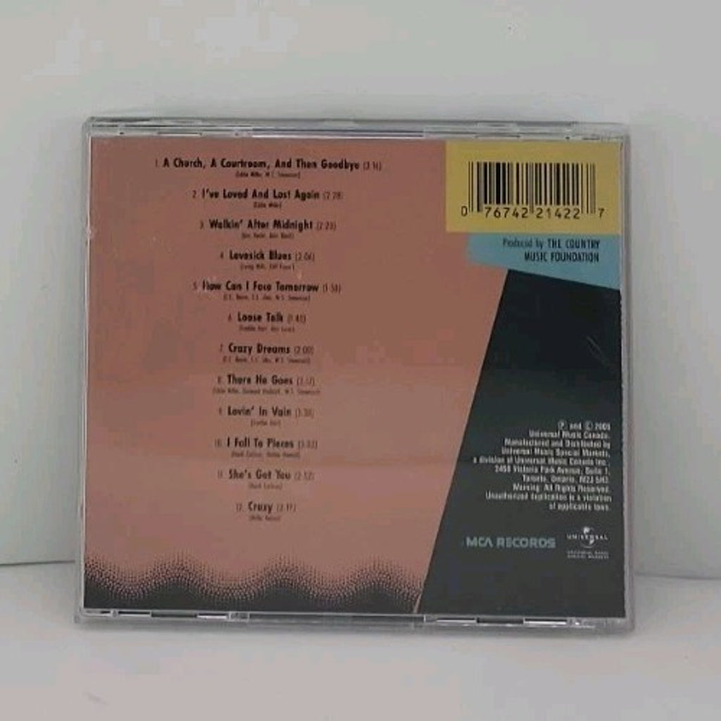 Live at the Opry by Patsy Cline (CD, 1990)
