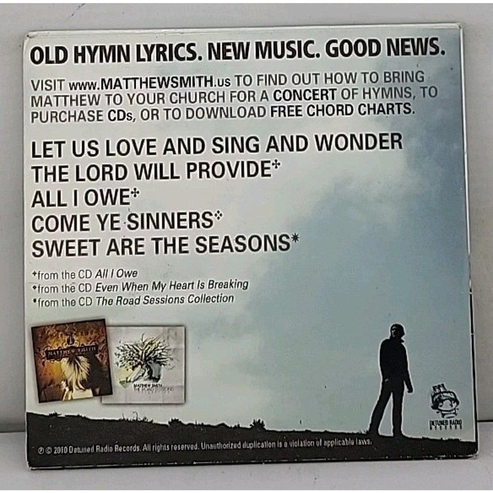 Love. Sing. Wonder. By Matthew Smith CD