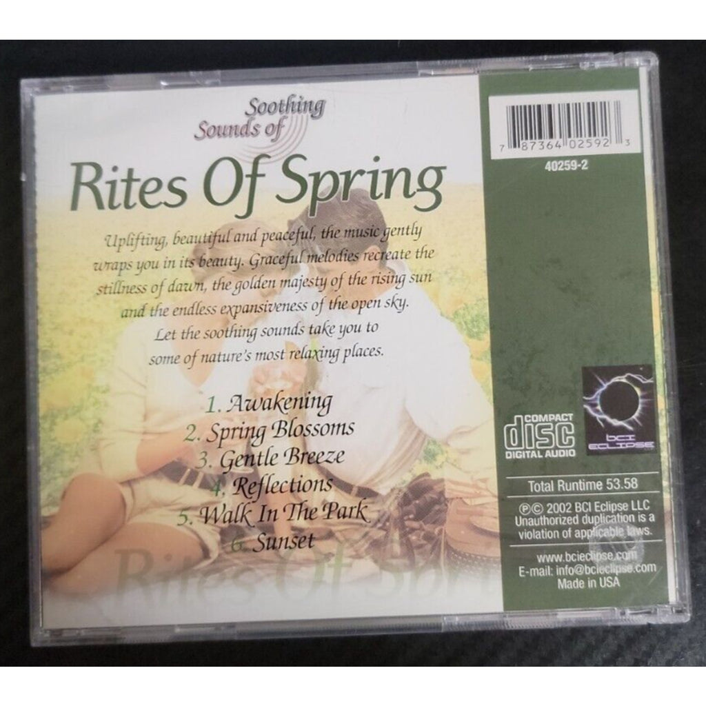 Soothing Sounds Of Rites Of Spring CD
