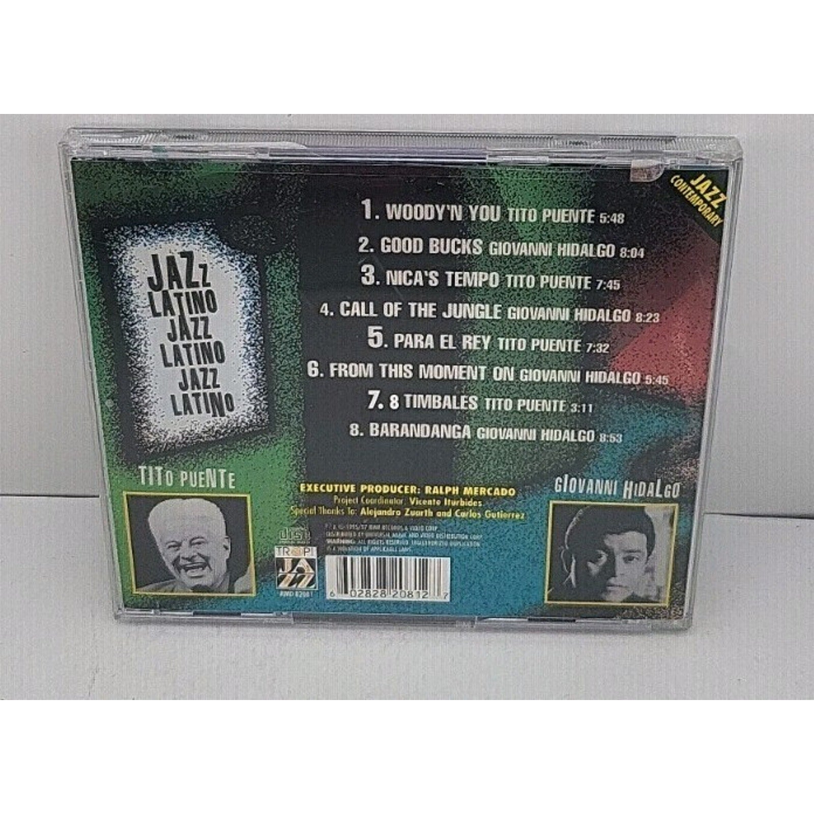 Jazz Latino, Vol. 4 by Tito Puente (CD, Feb-1997, RMM)