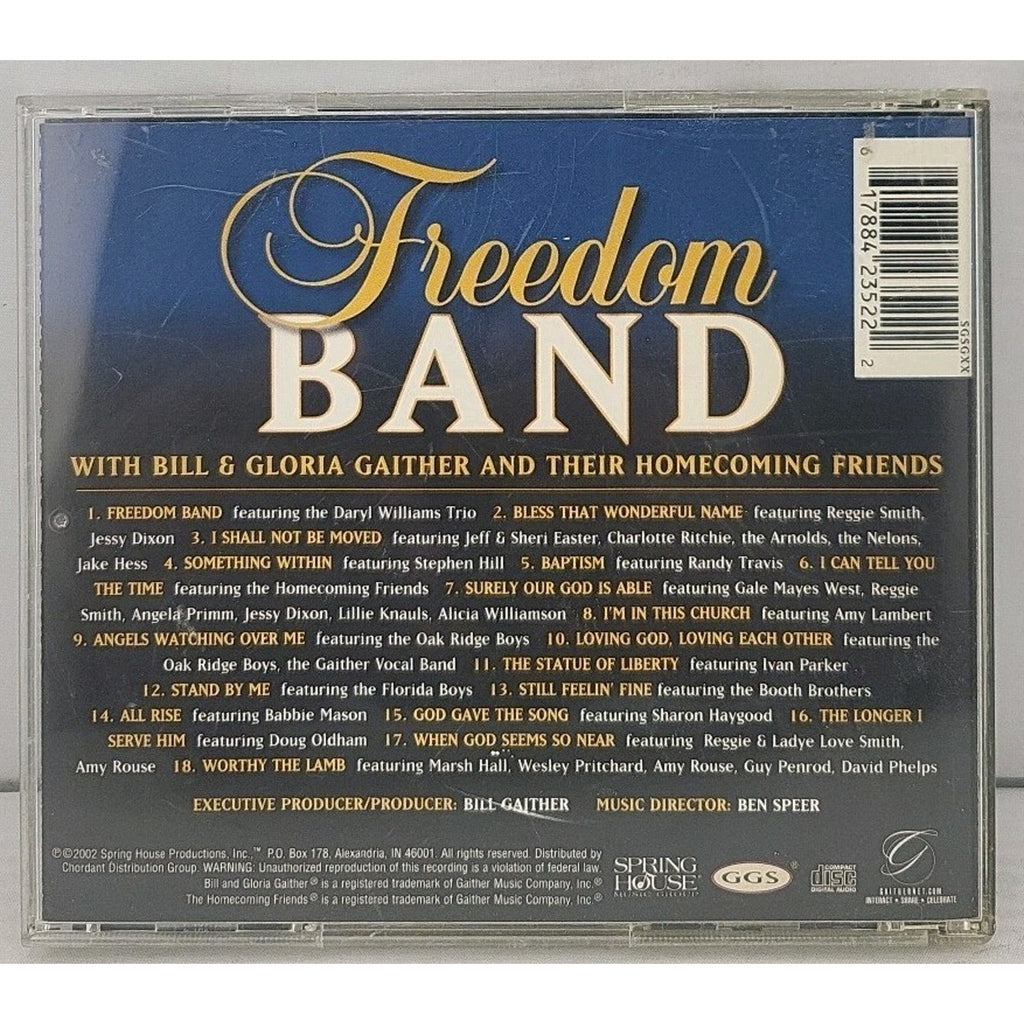 Freedom Band by Bill Gaither (CD, 2002)