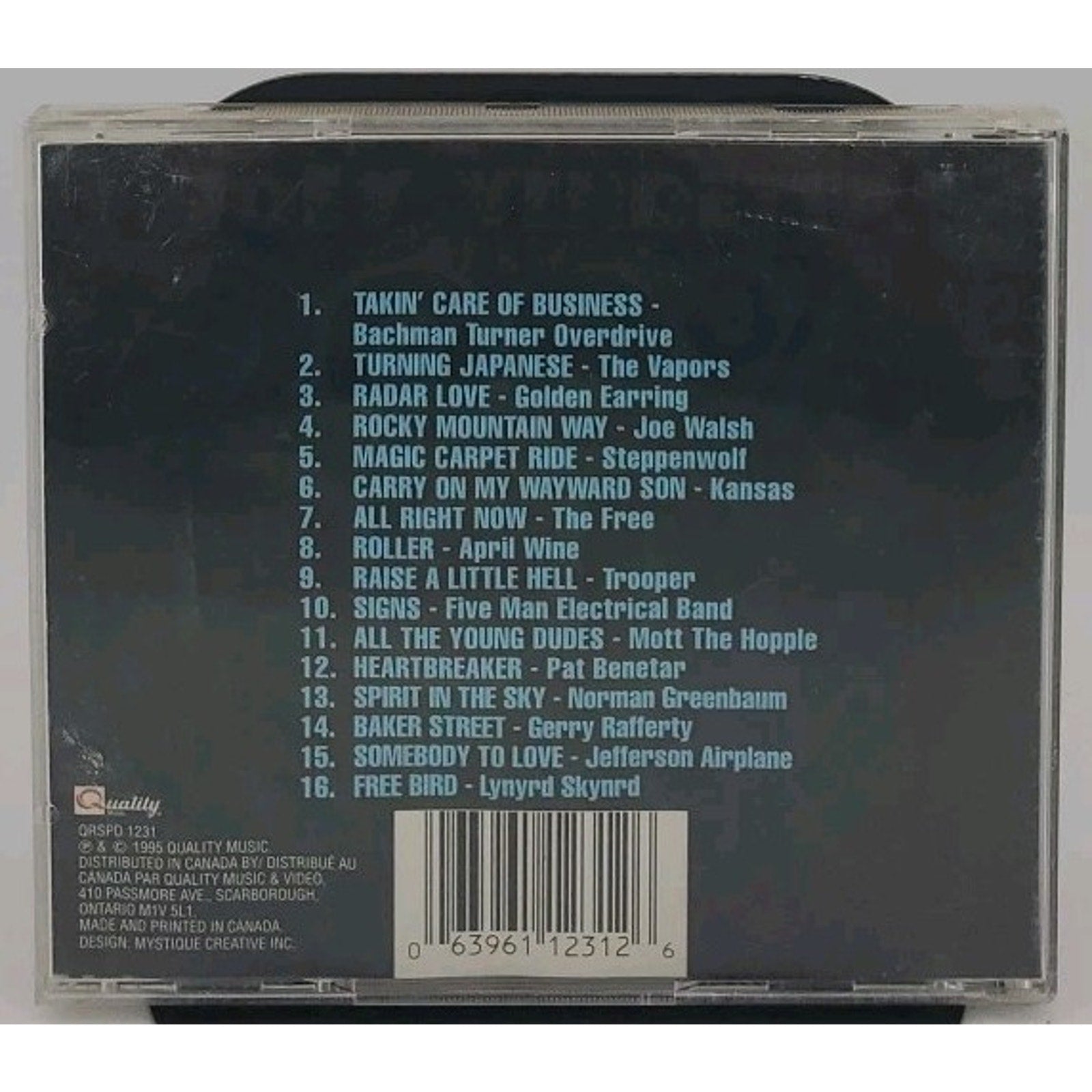 Joey Vendetta Presents 200% Pure Rock - Music CD - Various Artists