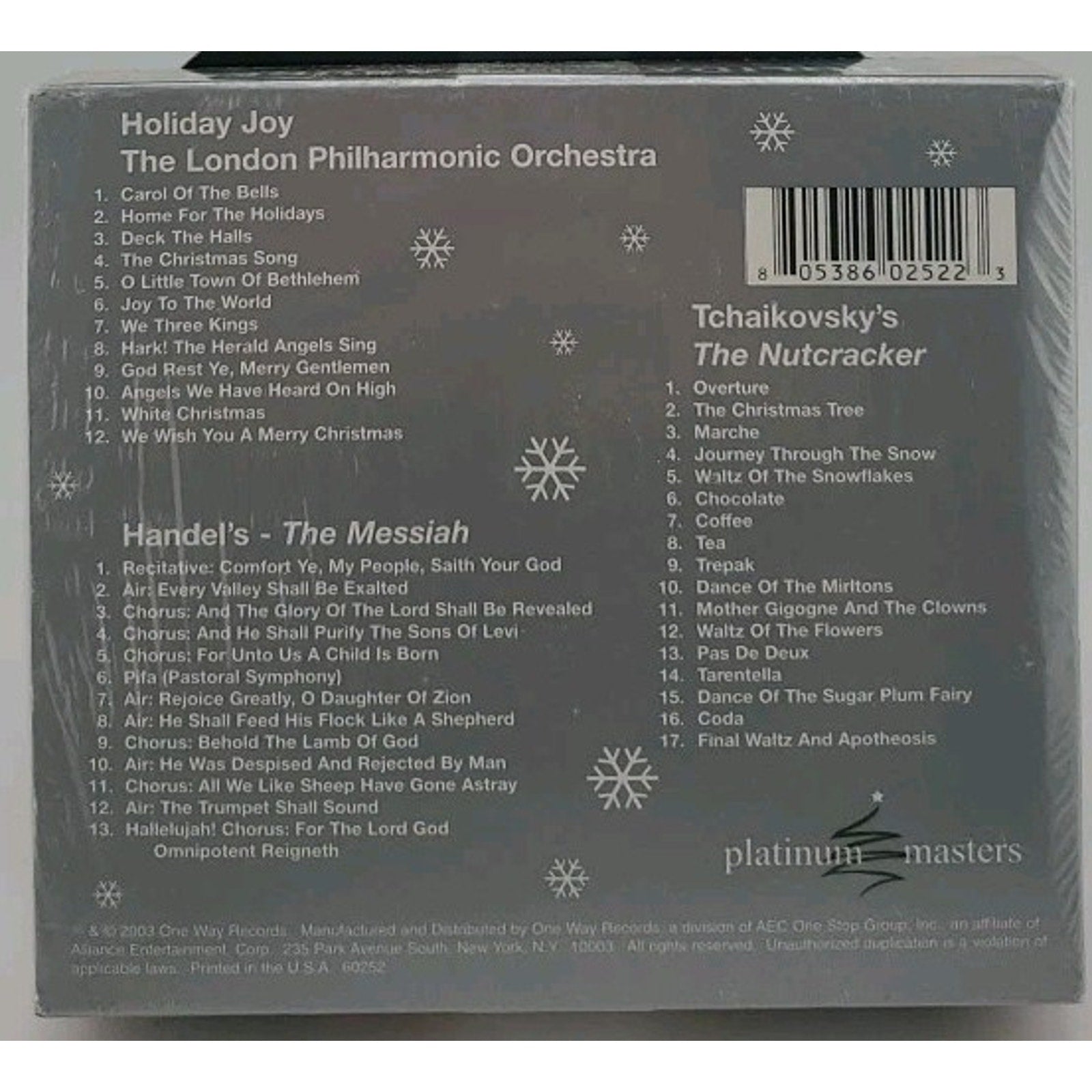 Holiday Treasures 3 Discs CD *Brand New*